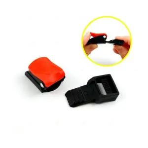 오토바이 헬멧 잠금 버클 플라스틱 클립 장치 턱끈 스트랩 안전모 하이바 교체용 고정 벨트