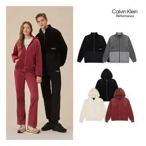 매장정품 캘빈클라인 퍼포먼스 벨로아 트레이닝 집업 남녀 5컬러 택1 B 1858146