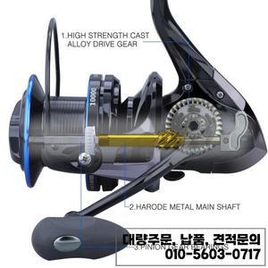 큰강한 금속 바다 낚시 릴 10000 스풀 라인 컵 25KG 드래그 장거리 바닷물 스피닝 코일 13 + 1BB