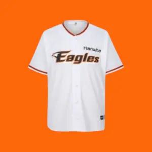 한화이글스 2024 레플리카 유니폼 화이트 85 90 95 100 105 110 120