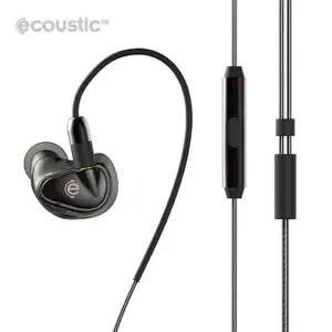 에쿠스틱 EQ-100 유니버셜 커스텀 이어폰 고급이어폰 이어셋 고감도이어폰 고음질이어폰 인이어