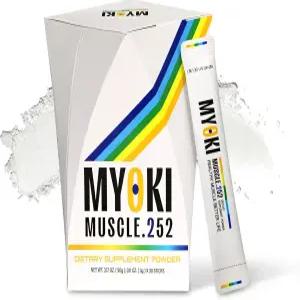 마이오키 근육 지원 파우더 - 마른 근력 및 이동성을 위한 과학적 보충제 손실 지원을 새로운 포뮬러