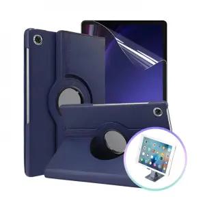 갤럭시탭A11 플러스 크로스 케이스+액정 보호필름 1매+메탈 모바일 거치대