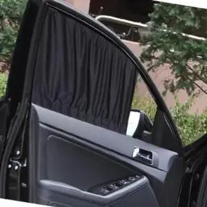 차량용 자외선 차단 커튼 1열 2열 창문 전용 차가림막 DIY