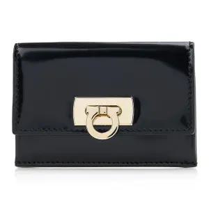 [비아델루쏘 고양점] [페라가모] 여성 간치니 카드지갑 22 0435 NERO 0760662 04020