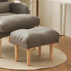 리클라이너 사각 미니 발받침 손님침대 낮은 거치대 뉴트론 두꺼운 45cm 미니쇼파 그레이