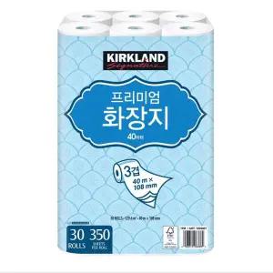 [예약주문]커클랜드 시그니춰 프리미엄 3겹화장지40m x 30롤