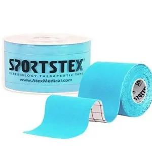 [셀러허브 스포츠레저]아텍스 테이핑 A450 스포츠 텍스 블루 근육 발목 무릎 손목 운동 테이프 x2SET(SH)