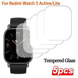 Xiaomi Redmi Watch 5 용 강화 유리 보호 필름 4 Protector 액티브/라이트 액세서리