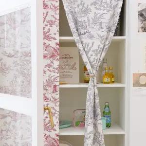 [포홈]뜨왈드주이 린넨 가리개 커튼 40x120