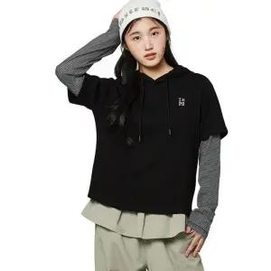 [소이]봄 레이어드 슬림 후드티셔츠 26S1452_CA