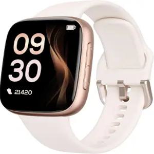 여성용 앤트핏 스마트 워치 안드로이드 및 아이폰 1.85인치 AMOLED 디스플레이 10일 배터리 30m 방수 수영