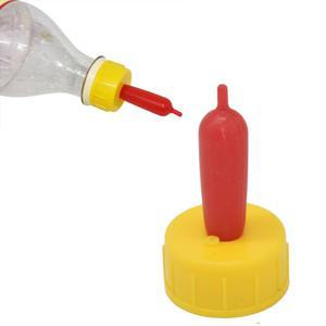 송아지 염소 젖병 포유기 자동 양면 단면 젖꼭지 2L4L 가축 목장 휴대용 우유 10비트