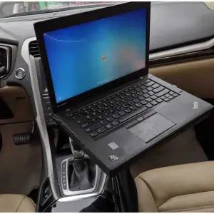차량용 노트북 거치대 앞좌석 자동차 실버 독서대 보조석
