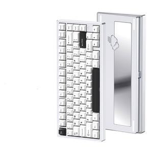 기계식 알루미늄키보드 Wob Rai BOOT 구조 상옵 Violet축 조약돌 하옵