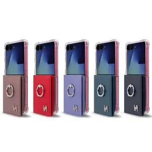 J2L 갤럭시Z플립7 H 포켓 범퍼 링 카드 케이스 갤럭시Z플립6 5 4 3