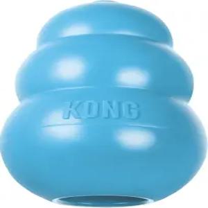 콩 강아지 - 반려견을 치아 고무 씹기 장난감 놀이 시간 연장을 퍼블 개 및 가져오기 XS 파란색
