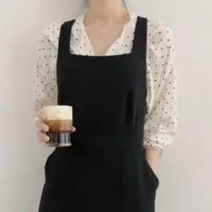 [JED] 원피스 멜빵 블라우스 코드 점프수트 레이어드