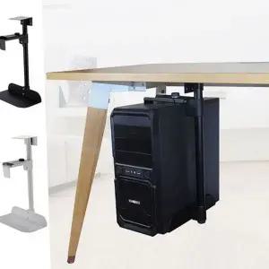 [골드스마일]책상용 거치대 받침대 컴퓨터 슬라이딩 책상 밑 본체 컴퓨터거치대