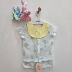 [아가방]토퍼스반소오픈내의(턱받이,민트)01T317613_GN