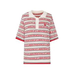 [크로커다일레이디]크로커다일레이디 스트라이프 자가드 스웨터_CLEMSW202