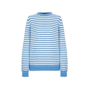 [크로커다일레이디]크로커다일레이디 메탈 멀티 스트라이프 라운드 스웨터_CLESSW102