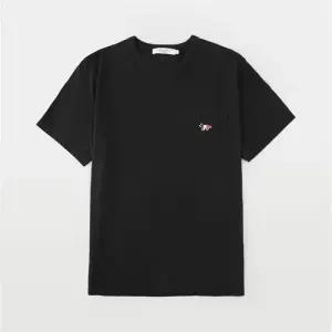 메종키츠네 트리컬러 폭스 패치 남녀공용 반팔 티셔츠 FM00120KJ0010 P199