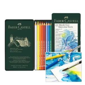 파버카스텔 알버트 뒤러 수채 색연필 12색 1P 틴케이스 전문가용