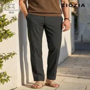 [지오지아]테이퍼드핏 차콜그레이 미라클 팬츠 S (AAE2PP1601_CGR)