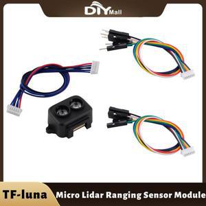 1/2PCS TF-Luna 단일 포인트 마이크로 거리 측정 모듈 센서 라이다 아두이노 픽스호크 5V UART IIC용