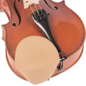 바이올린 비올라 베이지 턱받침 스트라드 패드 오리지널 라텍스 폼 쿠션 표준 사이즈 미끄럼 방지 연주