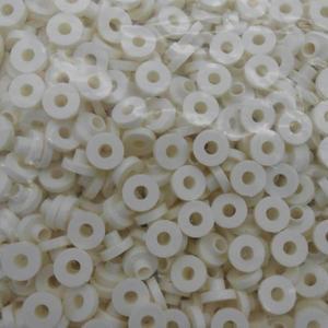 200 개/가방 X TO-3P-247 모델 M3 플라스틱 와셔 절연 실리콘 부싱 3MM 흰색 높이 4.5MM 직경 8MM 볼트 용
