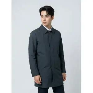 BY파크랜드 오스틴리드 기본에리 그레이 라이너 탈착 코트-A1OT2210772A1211421