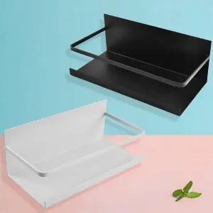 [하프클럽/셀러허브]다용도 무타공 자석 냉장고 주방 수납 사이드랙