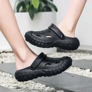 펀칭 여성 통기성 여름 샌들 레저 슬리퍼형 슈즈 데일리샌들 여성샌들 편한샌들 통기성샌들 1020여성추천