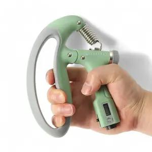 조절 강도 손운동 그린 카운트 악력기 완력기 운동 디지털 손목 압력기 카운트 악력기 강도조절