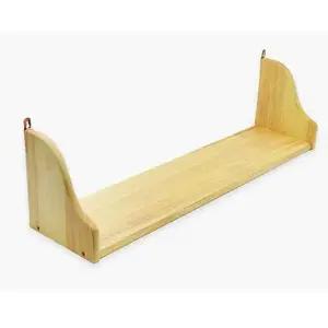 [하프클럽/셀러허브]원목 선반 수납 나무선반 나무 벽선반 소 500mm