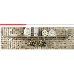 [하프클럽/셀러허브]주방용 벽걸이봉선반 정리대 600