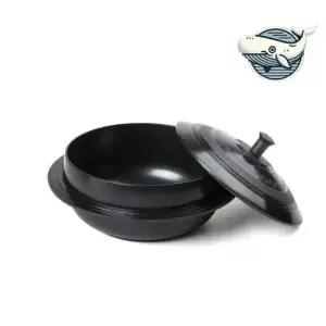 주방용품 세라믹 코팅 가마솥 다용도 요리 용기 18cm