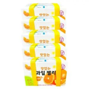 과일젤리 K8A4U8U1 오렌지맛(5개)