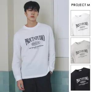 [스타필드하남점] 프로젝트엠 레터링 티셔츠 EYF2TR1710