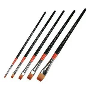 화방용 디자인붓 초보용 물감세트 다섯개입