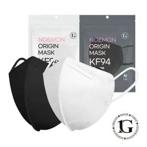 노이몬 오리진 마스크 중형 50매 (5개입x10팩) KF94 새부리형 2D마스크 여성용