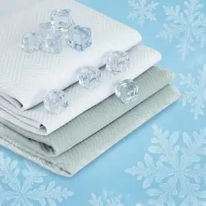 뜨란채 냉감 쿨링가드 3단 접이식 매트리스 침대 쇼파 패드 풀세트