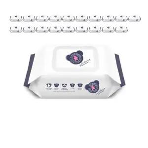 200 아기를 위한 부드러운 물티슈 185mm 70매 20팩