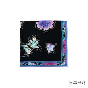 레오나드 플로럴 실크 트윌 숄