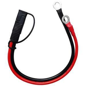 배터리 충전 케이블 SAE-O 링 터미널 커넥터 하네스 10AWG 30cm 오토바이자동차용 빠른 연결 해제