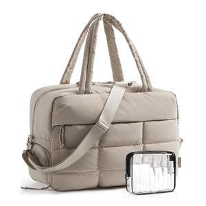 여성용 가방 스마트 짐 가방, 작업용 수납 백, 방수 온 캐리 라지 여행 카키, 위켄더, 신발 트래블 더플 공간,