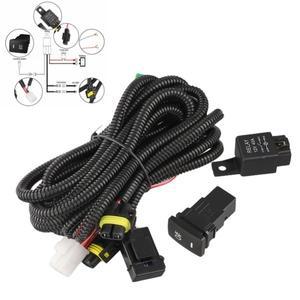 도요타 자동차 조명 와이어용 릴레이 LED 표시기 스위치 포함 H11 안개등 하네스 소켓