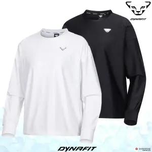 다이나핏 DYNAFIT YWM24208다이나핏여성 파도 릴렉스 래쉬가드 오버핏 냉감 트리코트 긴팔티 기존가 79,000